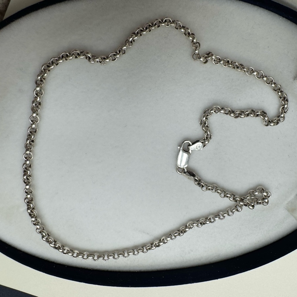 Sterling Silver 16” Chain 10.9g